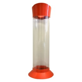 Contenedor reciclado de pilas 20 l. rojo