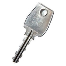 Llave metálica portarrollos WC industrial Dasa