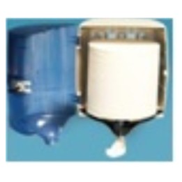 Dispensador papel mecha c/regulador azul