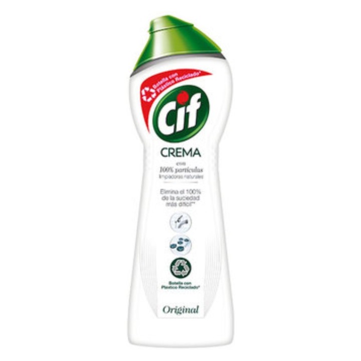 Crema lejia cif  blanco (pulv. 750 ml.)