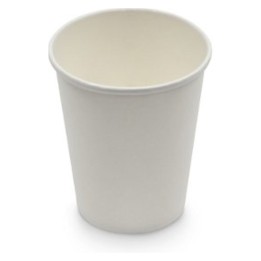 Tapa Libre de Plástico 4oz compostable 120 ml.  (cj. 20 pq. 50 un.)
