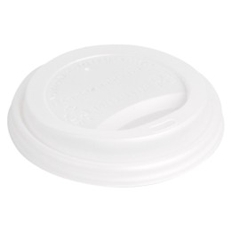 Tapa Libre de Plástico 8oz compostable 300 ml.  (pq. 50 un.)