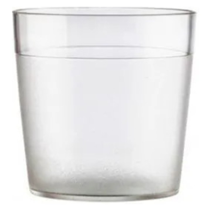 Vaso policarbonato 170 cc.  transparente (1 un.)