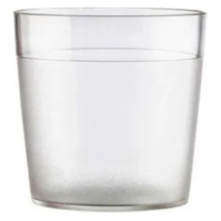 Vaso policarbonato 350 cc.  transparente (1 un.)