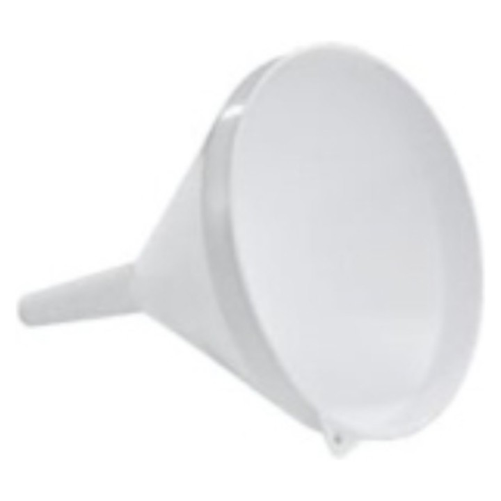 Embudo industrial 25 cm. blanco