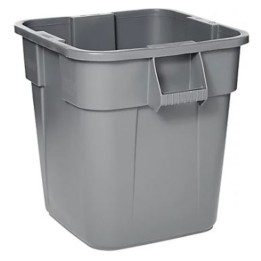 Contenedor cuadrado Brute 105 l. gris