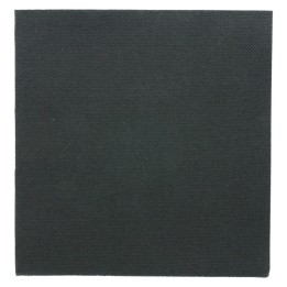 Servilleta Double Point 33x33 cm. 2 h. negra (cj. 1200 serv.)