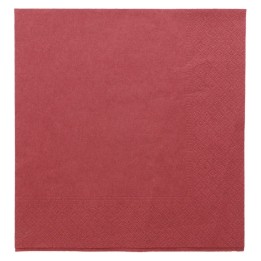 Servilleta tissue 40x40 cm. 2 h. burdeos (cj. 1600 serv.)