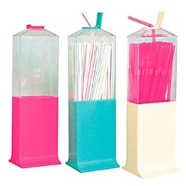 Dosificador canutillos flexible 9x25,5 transparente