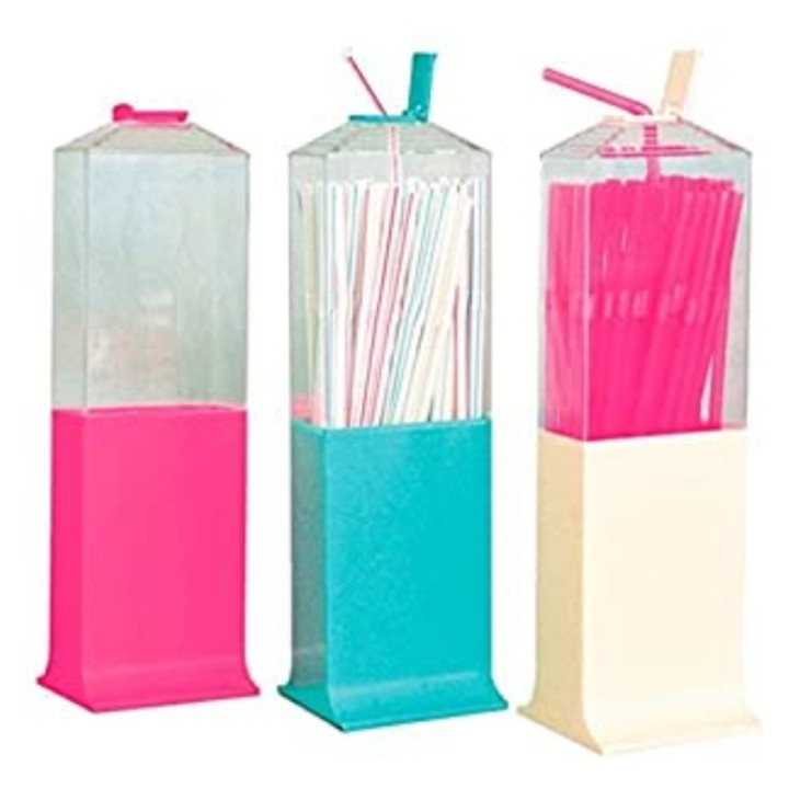 Dosificador canutillos flexible 9x25,5 transparente