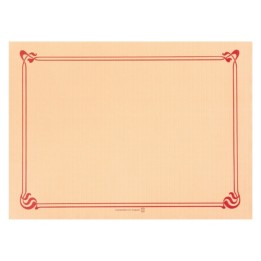 Mantel Snack 43x31 cm.  50 g. marfil (pq. 500 mant.)