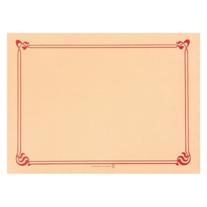 Mantel Snack 43x31 cm.  50 g. marfil (pq. 500 mant.)