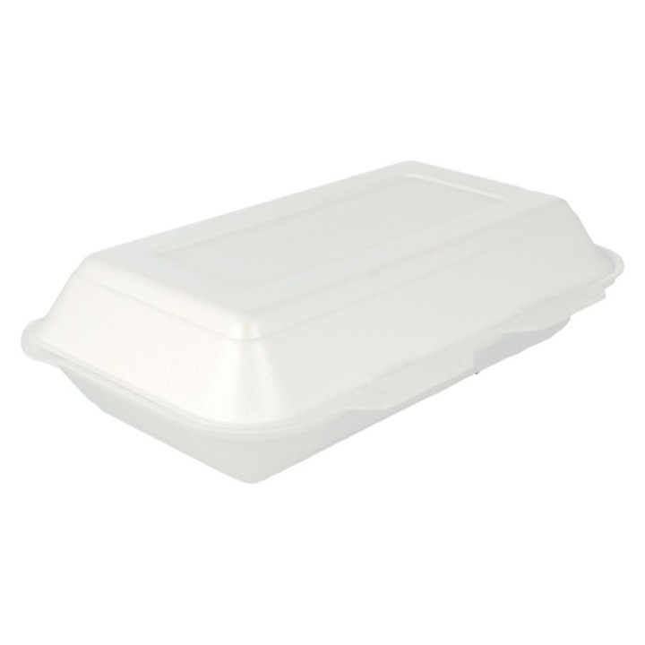 Caja Frankfurt Mediana 24x15,5x7 cm.  blanco (cj. 500 recip.)