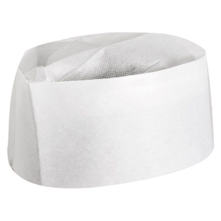 Gorro ajustable barco celulosa blanco (pq. 100 un.)