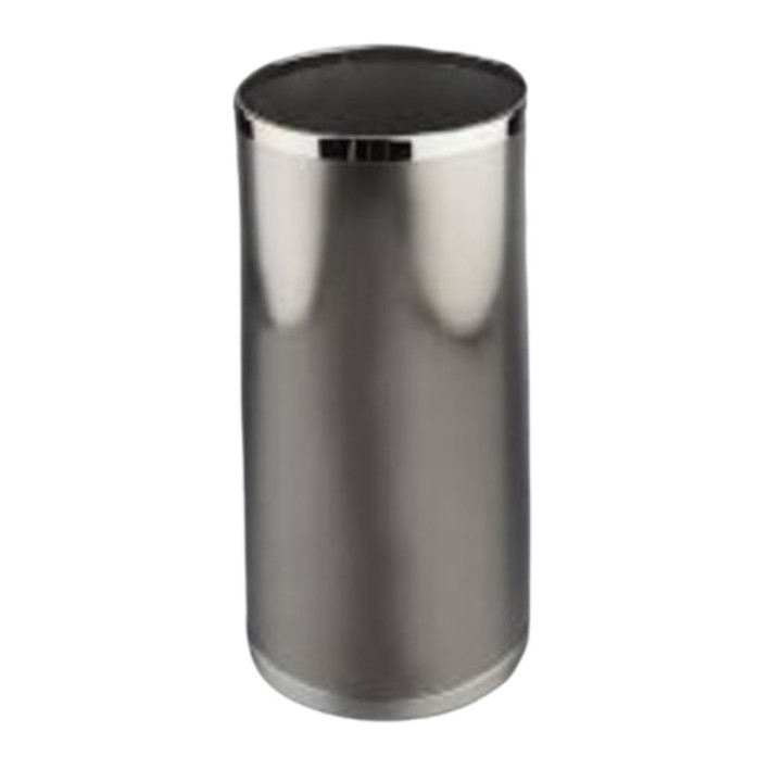 Paragüero redondo inox satinado 15 l.