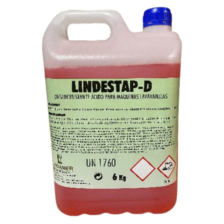 Lindestap-D Desincrustante (Env. Incl.) lindamer  (gf. 6 kg.)