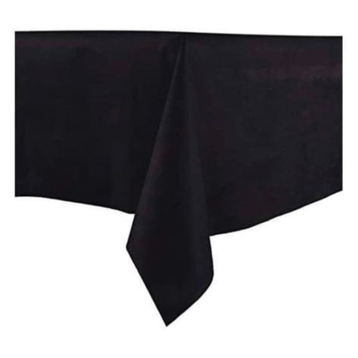 Mantel Caja tnt 120x120 cm.  50 g. negro (cj. 150 mant.)