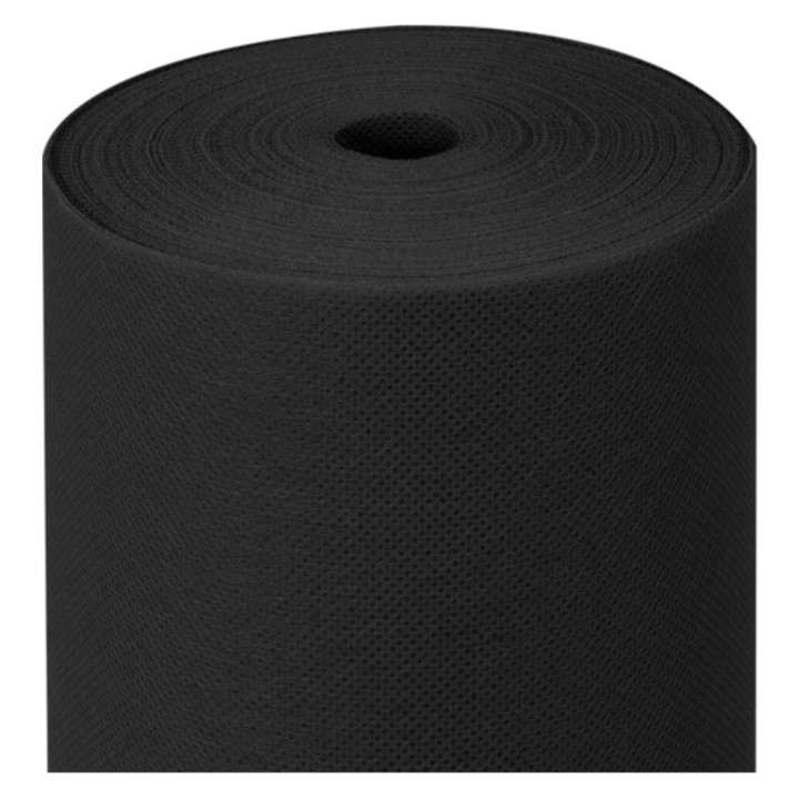 Rollo Mantel Pequeño tnt 120 cm.  14 m. negro (r. 14 m.)
