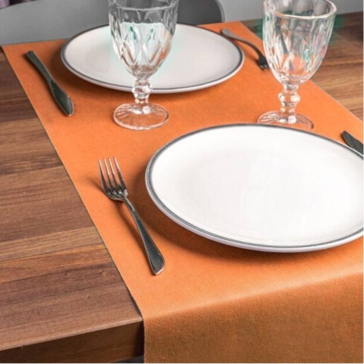 Mantel Japan tnt 40x120 cm.  50 g. naranja (cj. 500 mant.)