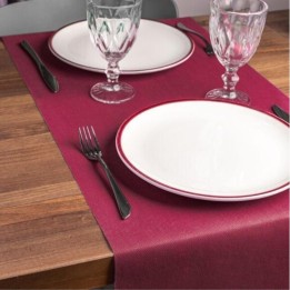 Mantel Japan tnt 40x100 cm.  50 g. burdeos (cj. 500 mant.)