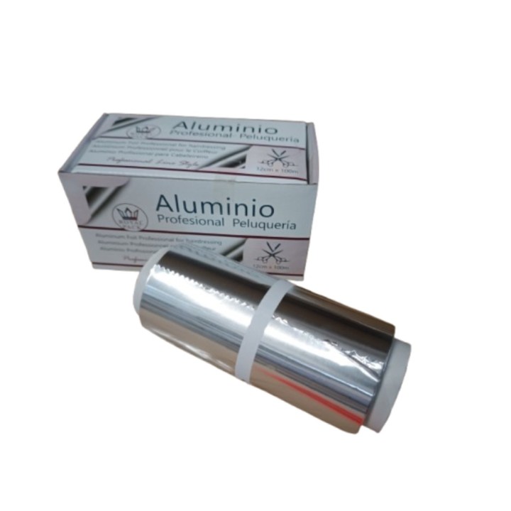 Aluminio especial peluquería 12 cm.  400 g. 100 m. (1 un.)