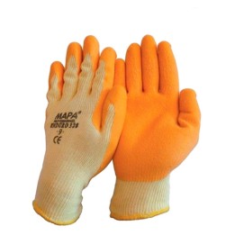 Guante Enduro 328 T. 9 naranja (par)