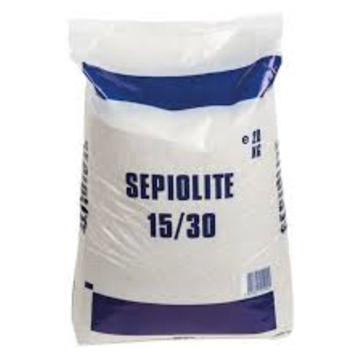 Sepiolita absorvente ignífugo  (s. 20 kg.)