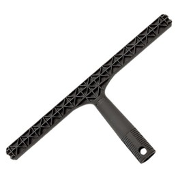 Mojador cristal soporte plástico 55 cm. negro