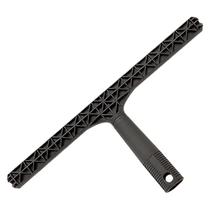Mojador cristal soporte plástico 55 cm. negro