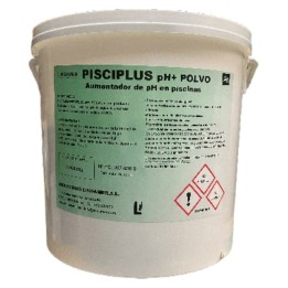 Polvo pisciplus aumentador PH piscina lindamer  (cb. 5 kg.)