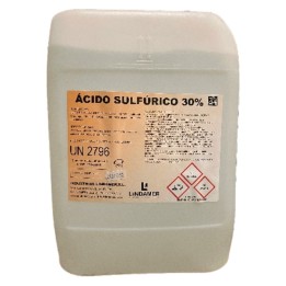 Ácido sulfúrico 30% Lindamer (gf. 25 kg.)