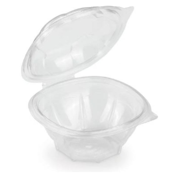 Ensaladera Tapa Bisagra 500 ml.  (pq. 100 un.)