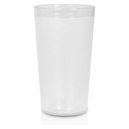 Vaso Apilable policarbonato 76x134 mm. 340 ml.  transparente (1 un.)