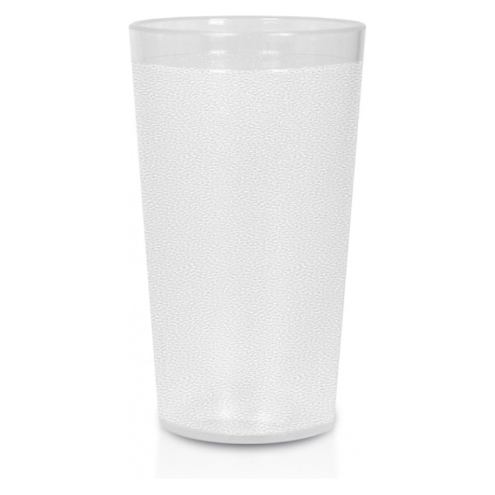 Vaso Apilable policarbonato 76x134 mm. 340 ml.  transparente (1 un.)