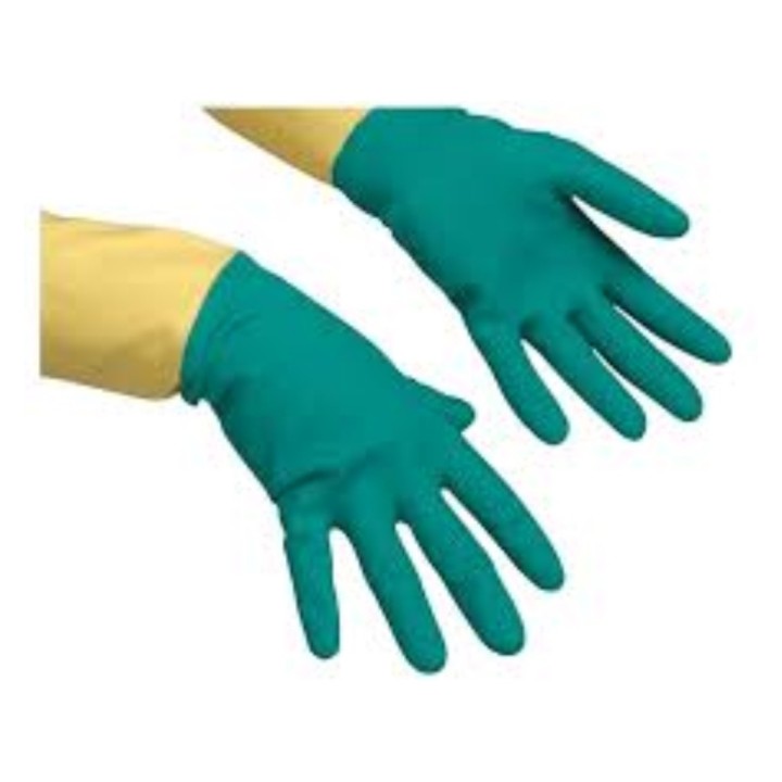 Guantes Bicolor Heavyweight (vileda) t/s 6-6 1/2 (1 par.)