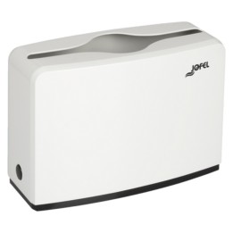 Dispensador de sobremesa para toallas 273x118x185 mm. blanco