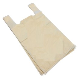 Bolsa Camiseta compostable 45x55 cm.  g-120 (pq. 100 bl.)