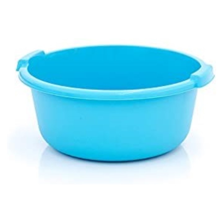 Barreño bajo Nature plástico 30 l. azul