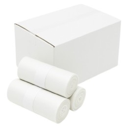Bolsa Basura 85x105 cm.  g-150 blanco (cj. 25 r. 10 bl.)