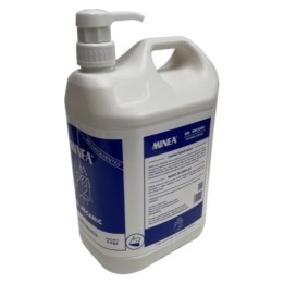 Gel limpiamanos meca. minea  blanco (gf. 5 kg.)