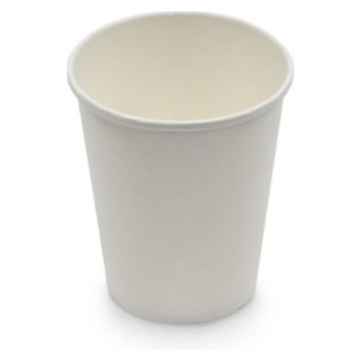 Vaso Compostable 8oz compostable 240 ml.  (pq. 50 un.)