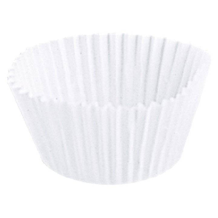Cápsula petit fours 4x2,5 cm. 50 g. blanca (pq. 2000 un.)