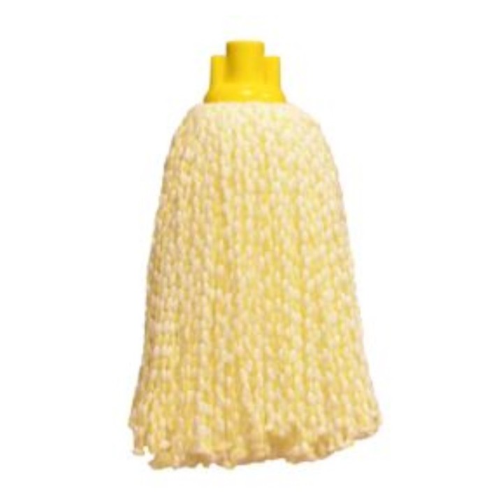 Fregona microfibras microtrenza  amarillo (1 un.)