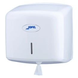 Dispensador papel WC horizontal blanco