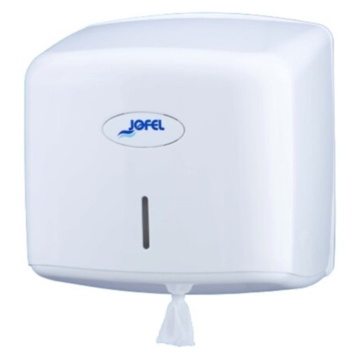 Dispensador papel WC horizontal blanco