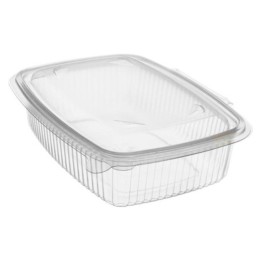 Recipiente Rectangular pp 250 cc.  (pq. 50 recip.)