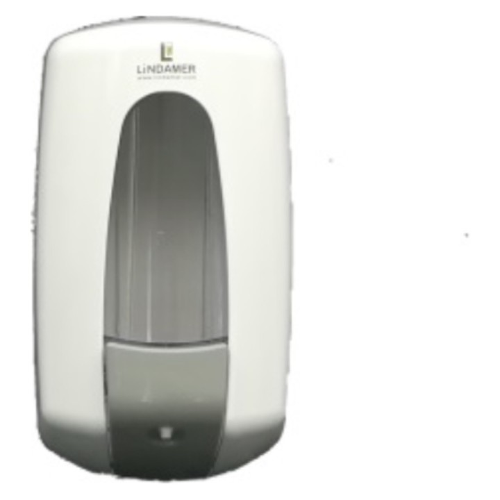 Dosificador gel desinfectante c/tapa aitana 0,9 l.  blanco (1 un.)