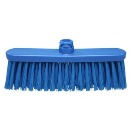 Escoba alimentario dura fibras despuntadas 400x50 cm. azul