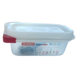 Envase Hermético GN1/9 pp 176x108x65 mm. 0,6 l.  (1 un.)