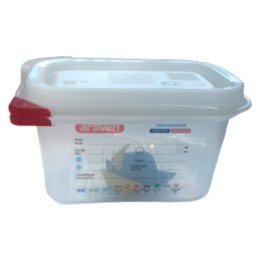 Envase Hermético GN1/9 pp 176x108x100 mm. 1 l.  (1 un.)